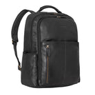 Lederrucksack Damen schwarz