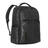 Lederrucksack Damen schwarz