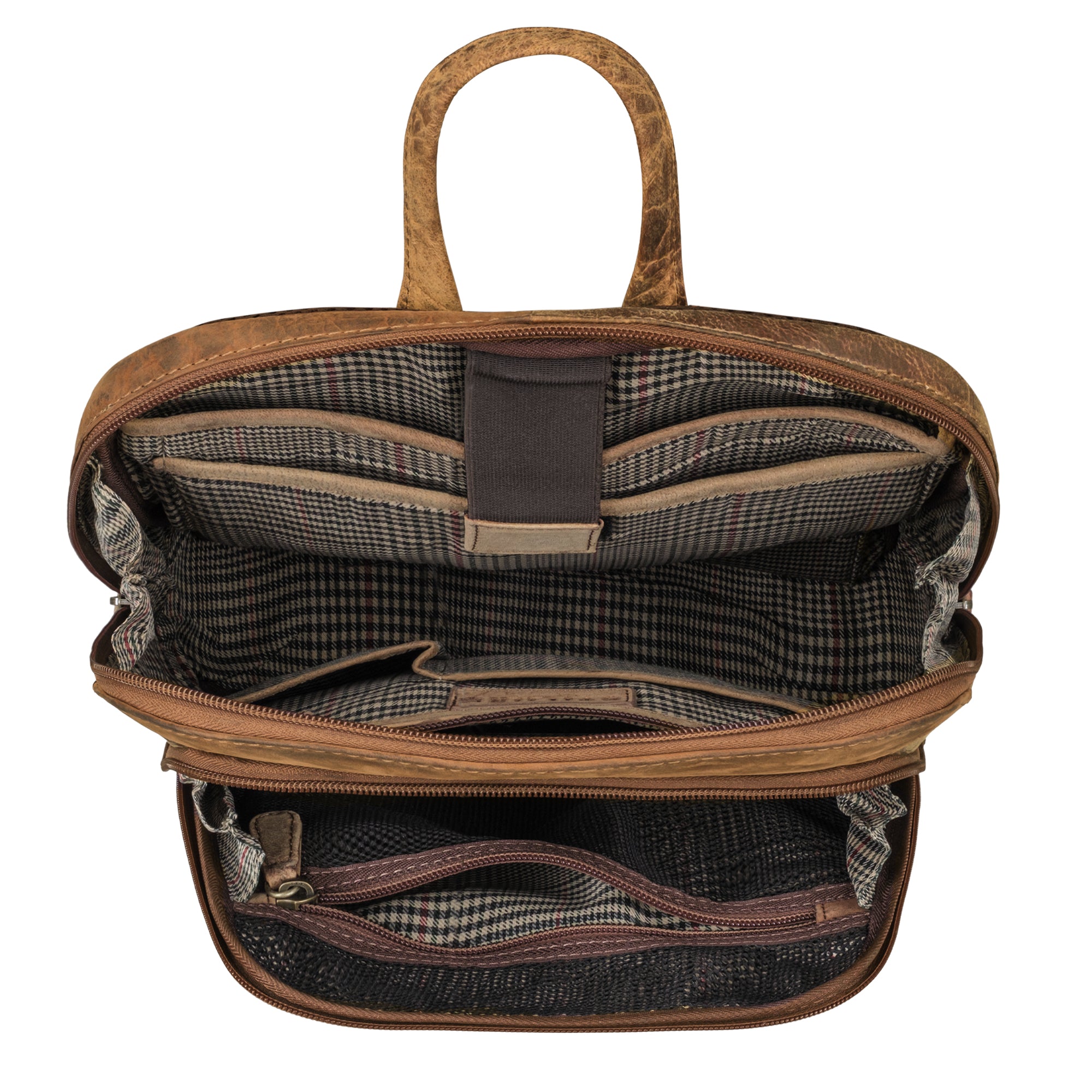 Damen Rucksack mit vielen Fächern