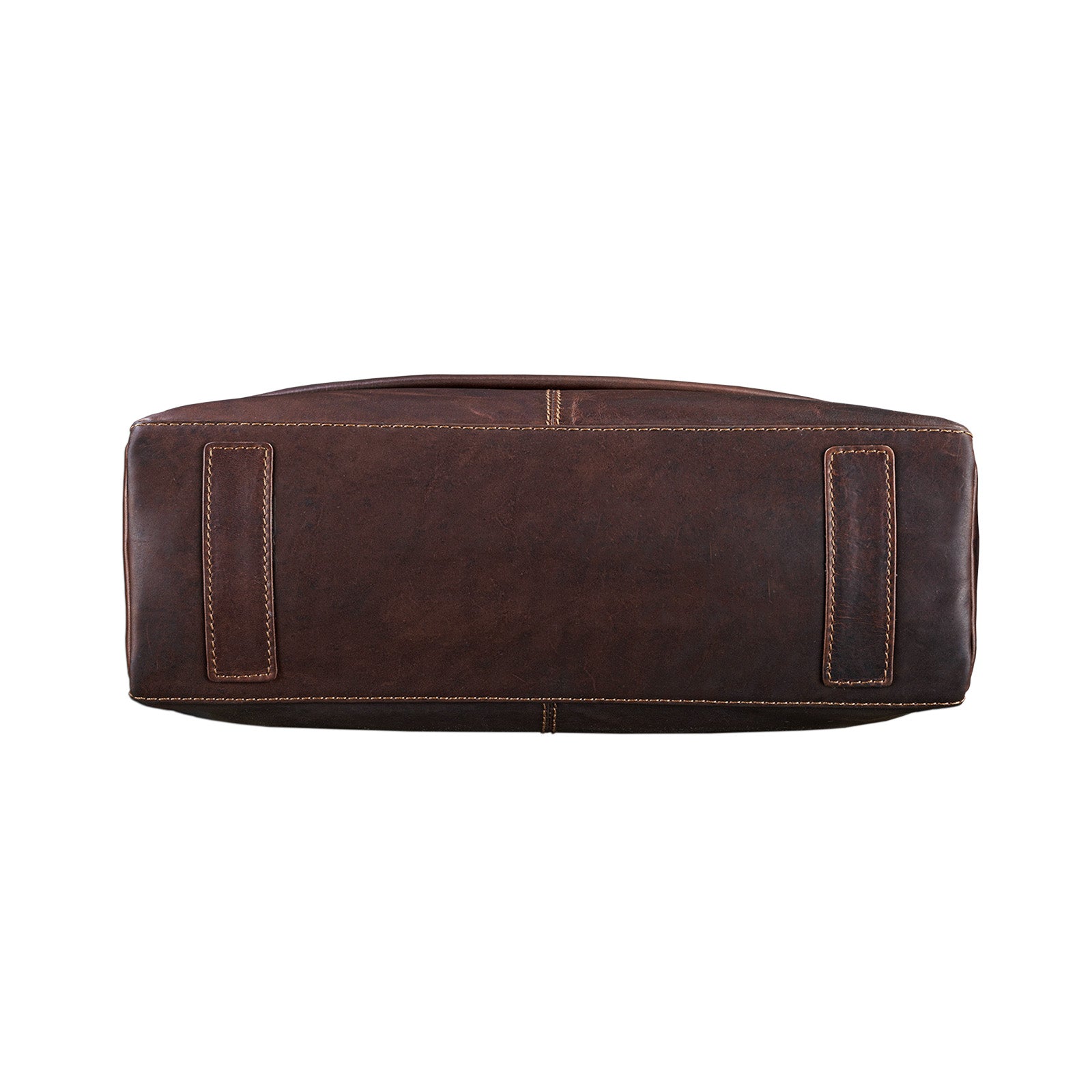 Rucksackhandtasche groß Leder Vintage
