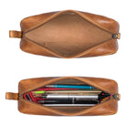 Schlampermäppchen Retro Leder