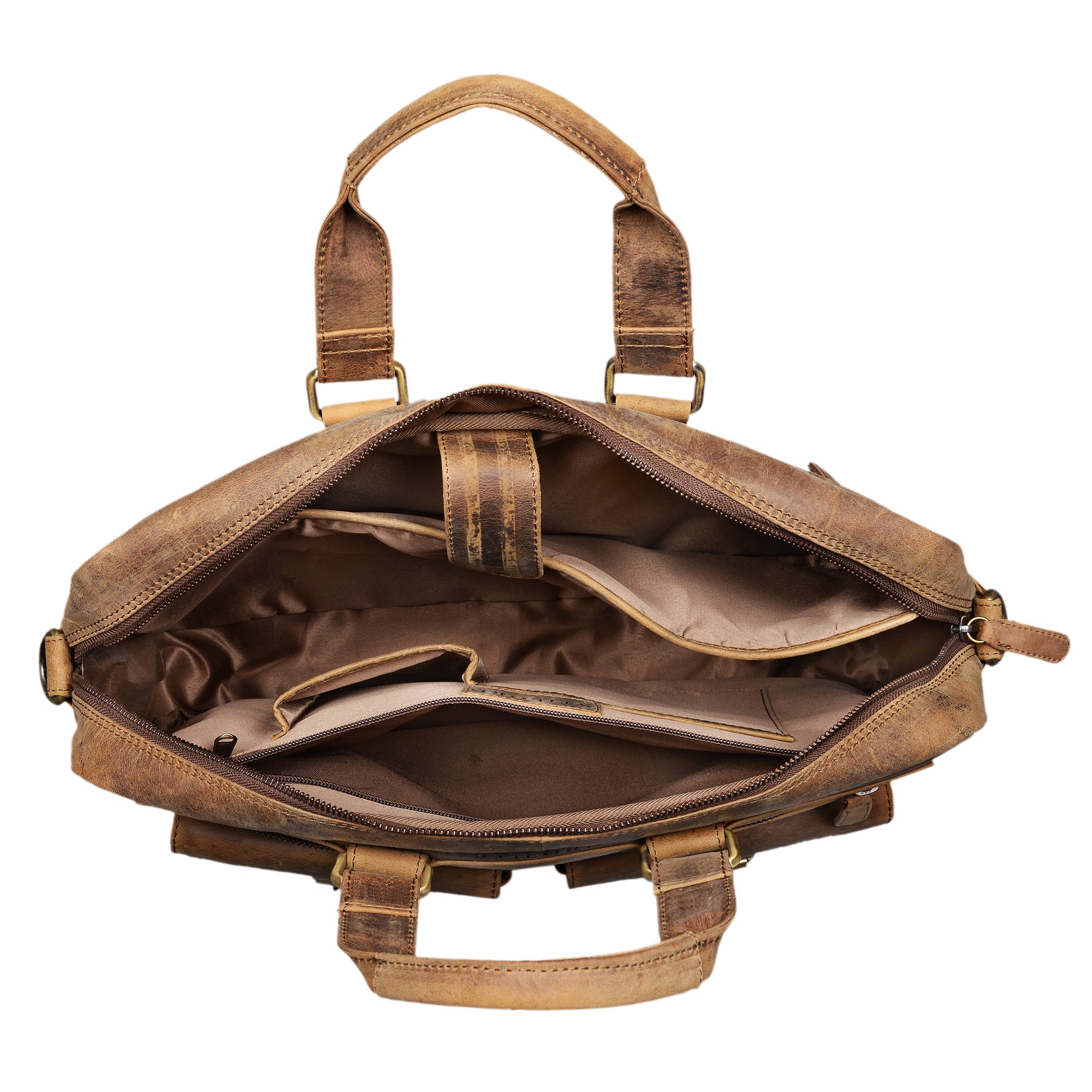 Ledertasche Schultertasche Herren XL