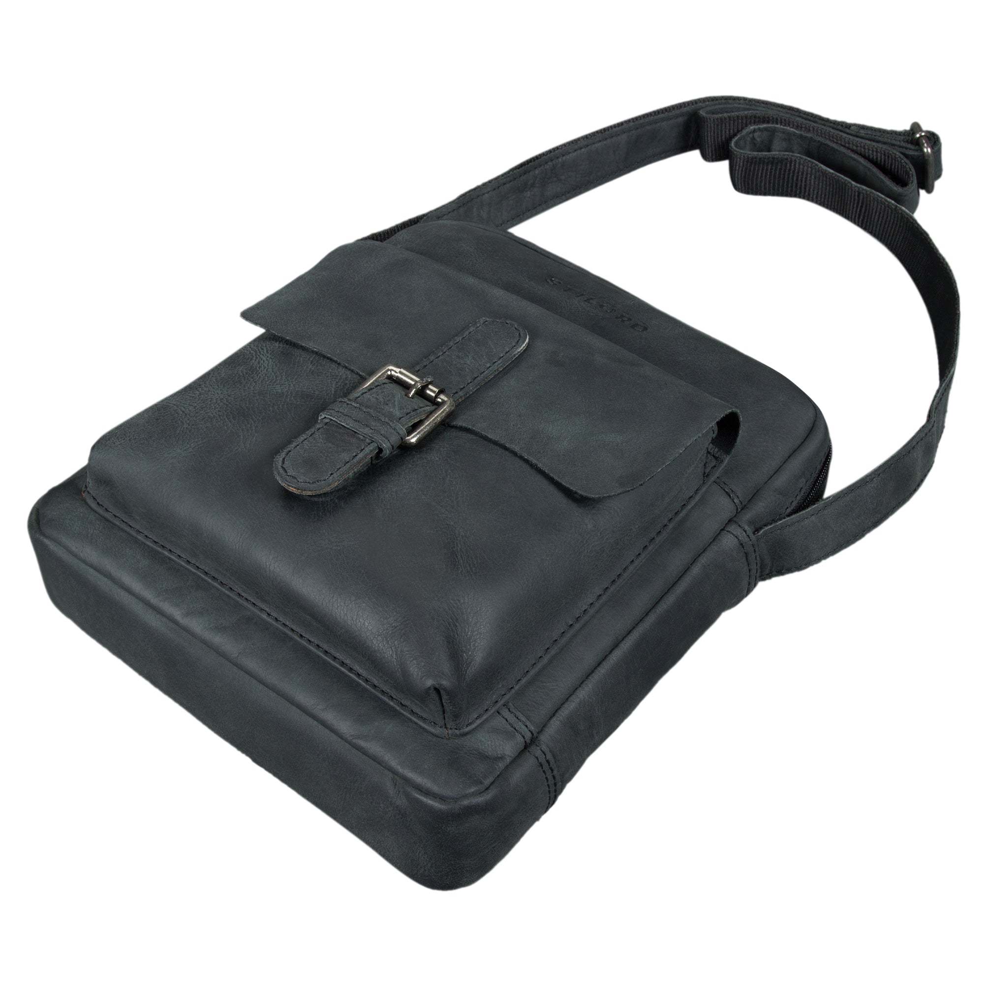 Tablettasche 9.7 bis 10.1 Zoll Leder schwarz