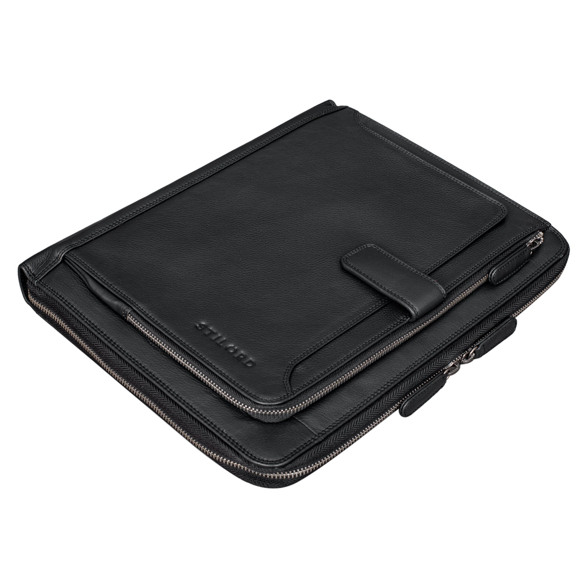 Arbeitsmappe Leder schwarz