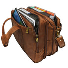 Bürotasche Leder Braun