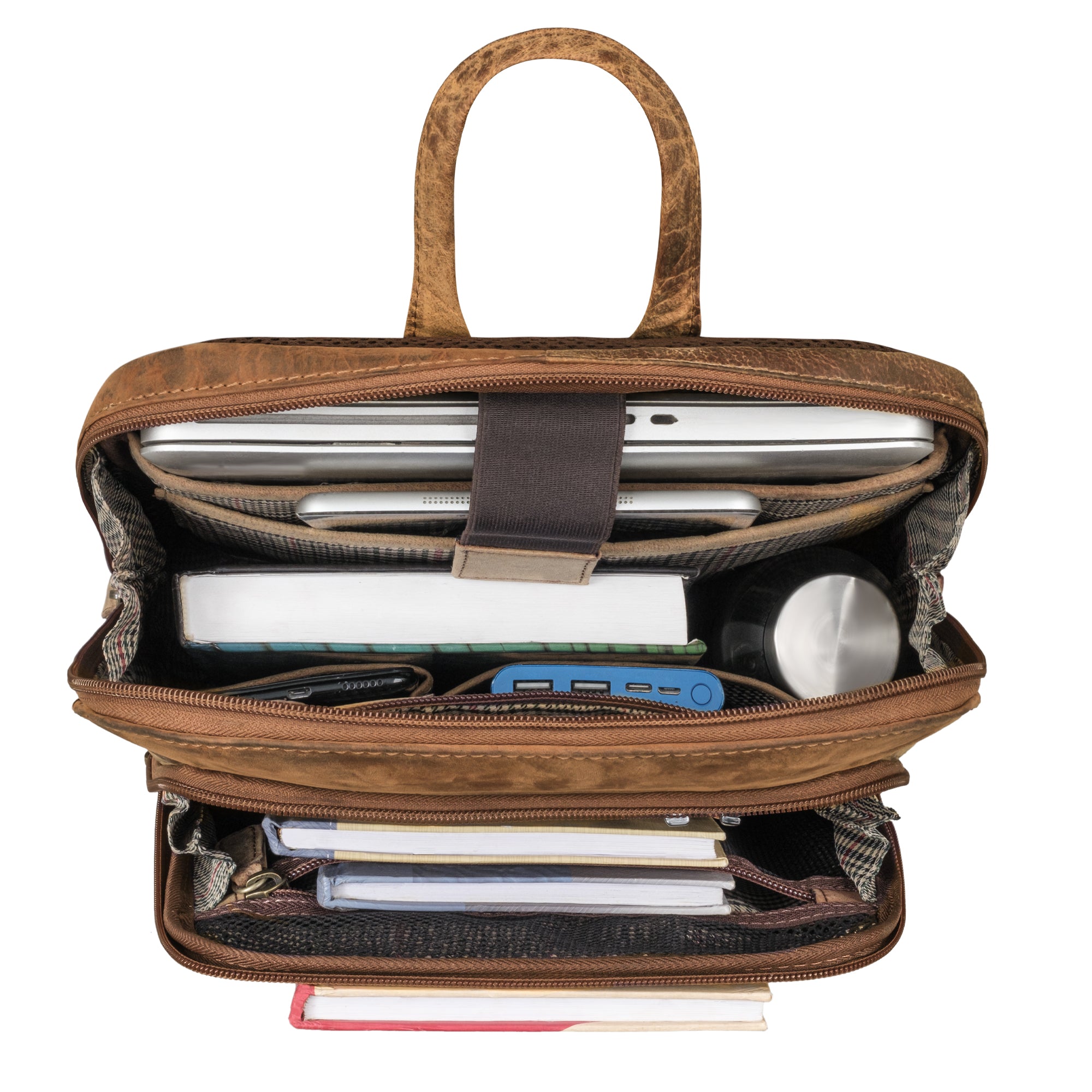Leder Tagesrucksack für Damen