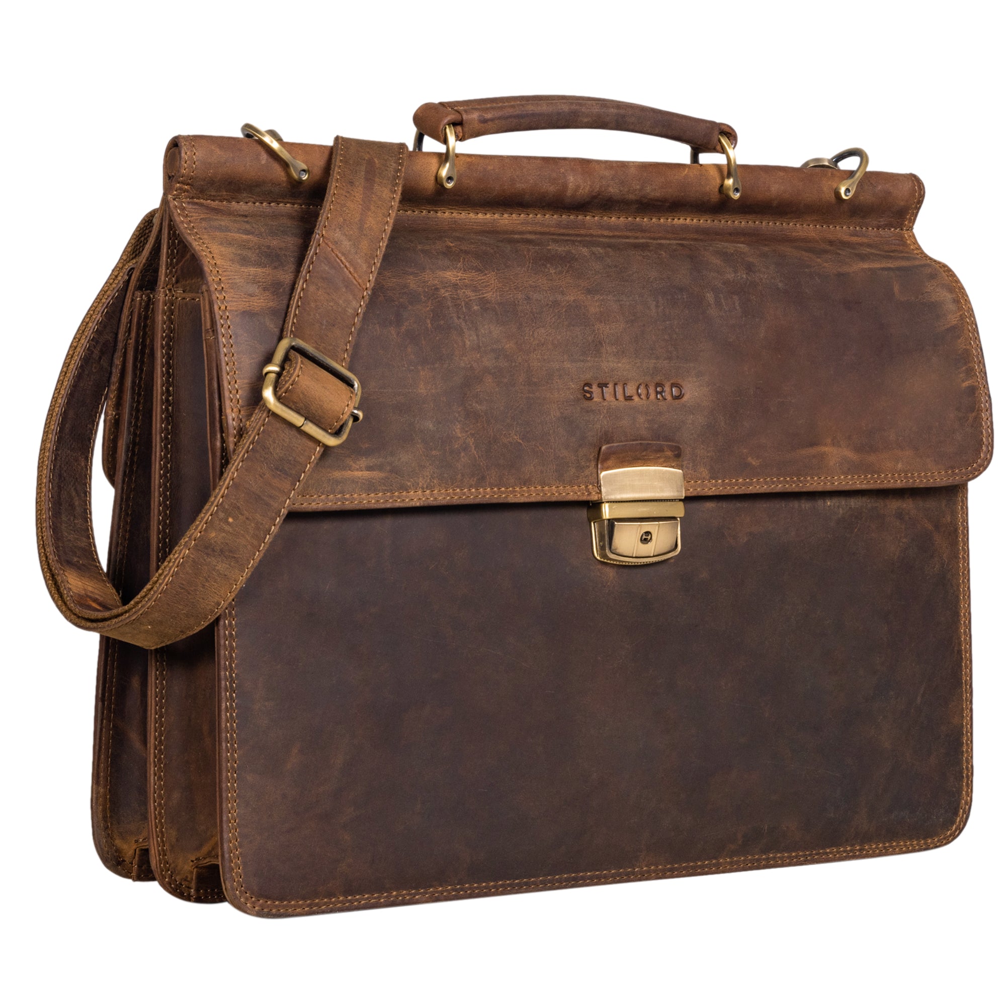 Business Tasche Leder braun