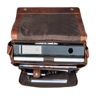 Ledertasche Damen braun Vintage