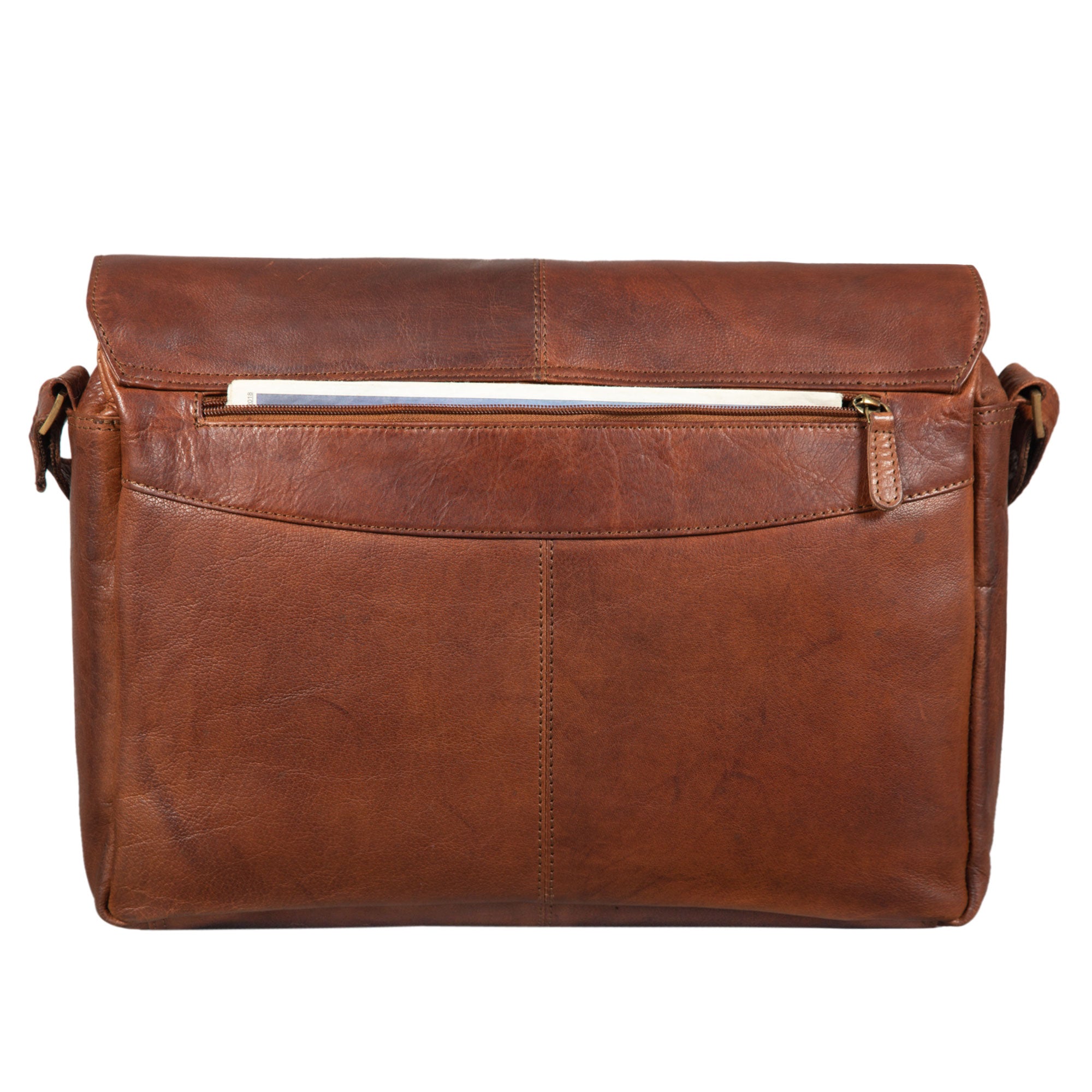 Braune Aktentasche Leder