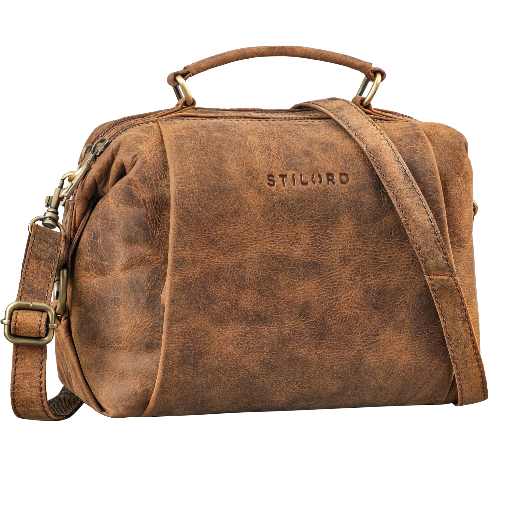 Wildleder Handtasche zum Umhängen
