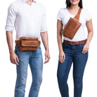 Crossbodybag Leder