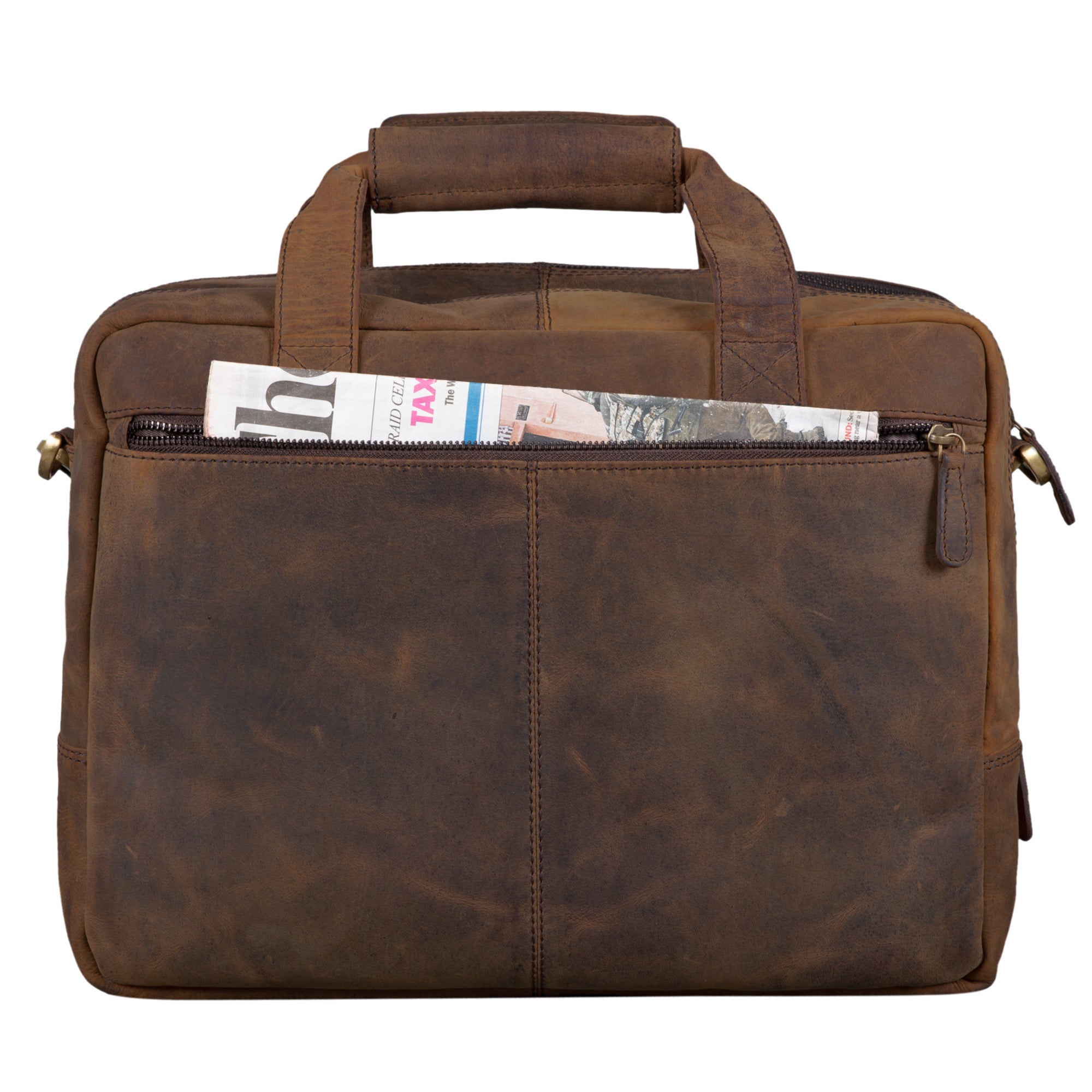 Lehrertasche Leder groß