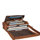 Collegebag Leder groß für Herren
