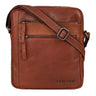 „Garcia“ Mała Torba Na Ramię Skórzana Brązowa Vintage Messenger