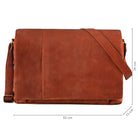 Leder Bürotasche im Vintage Look