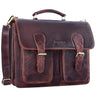 Große Aktentasche Herren Leder braun