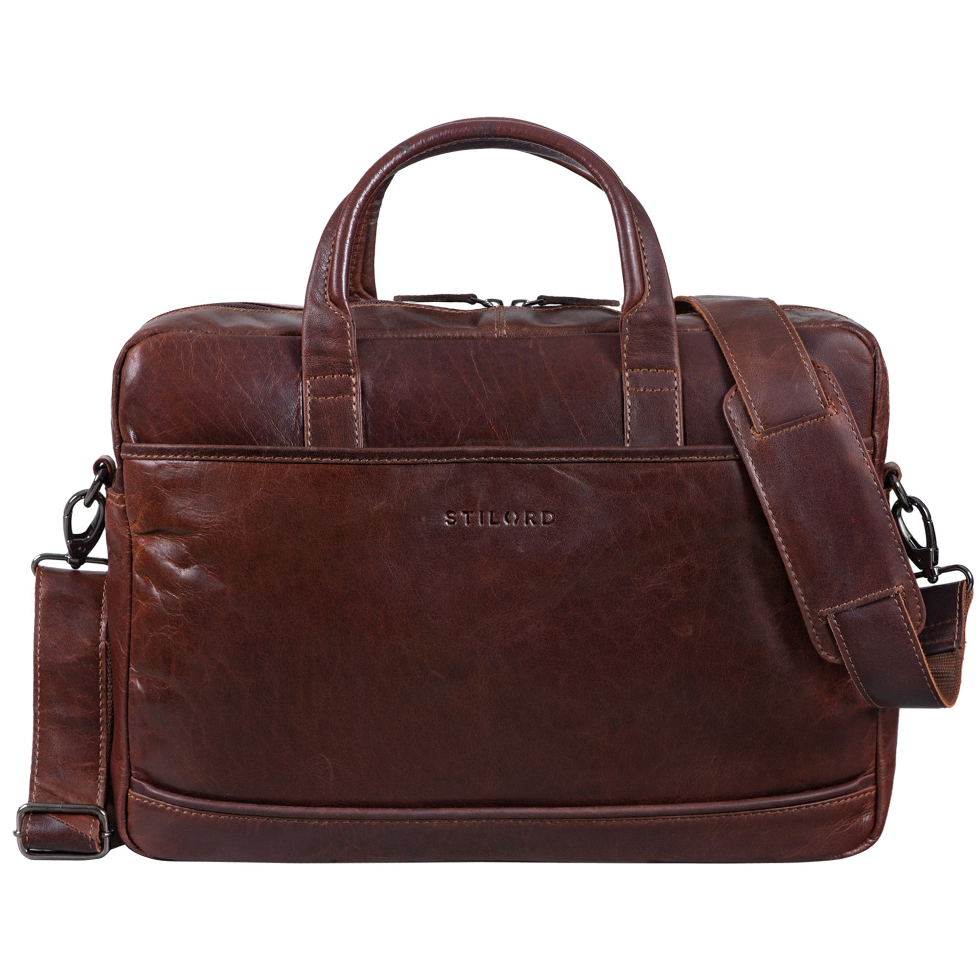 Große Bürotasche Leder
