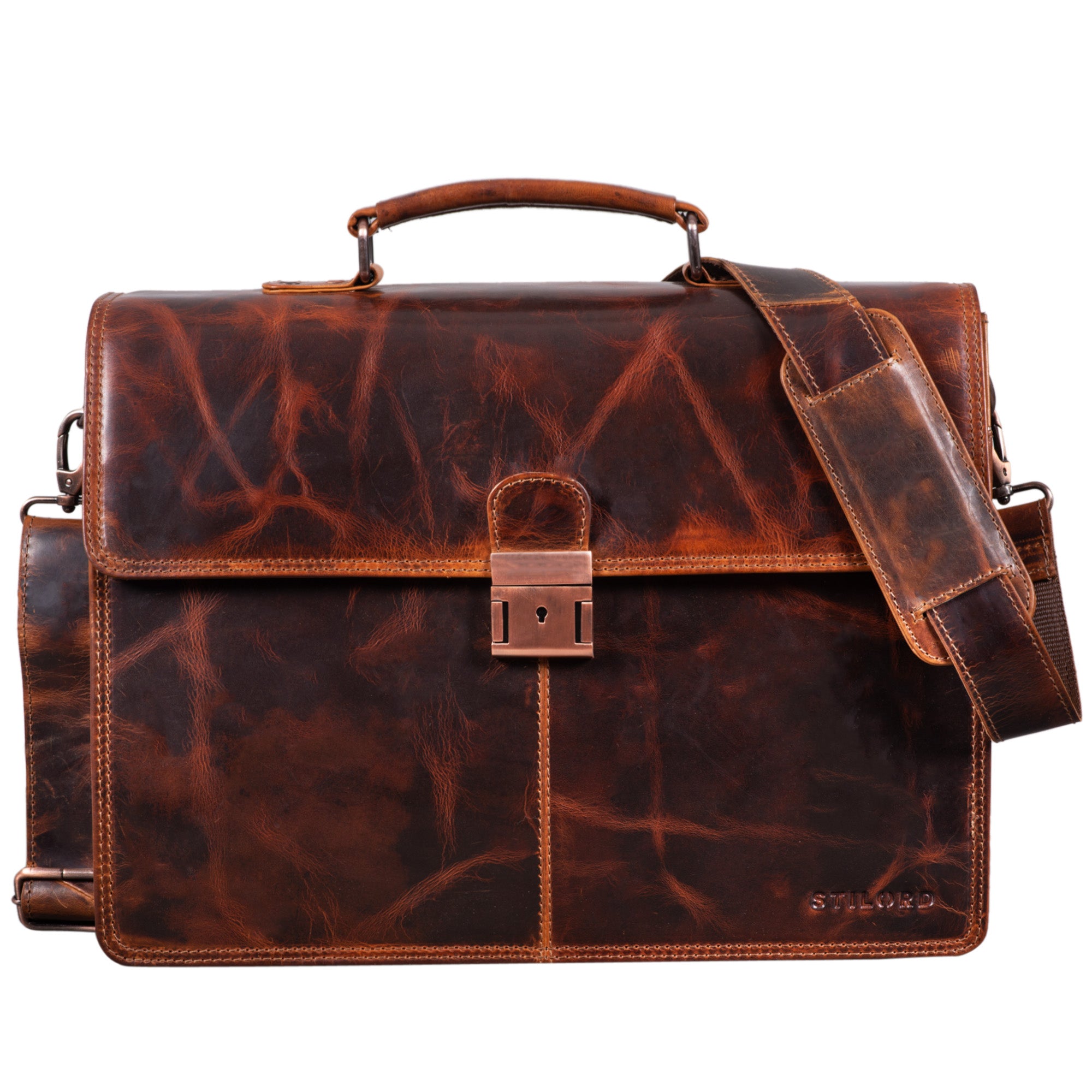 Leder Büro Tasche Vintage