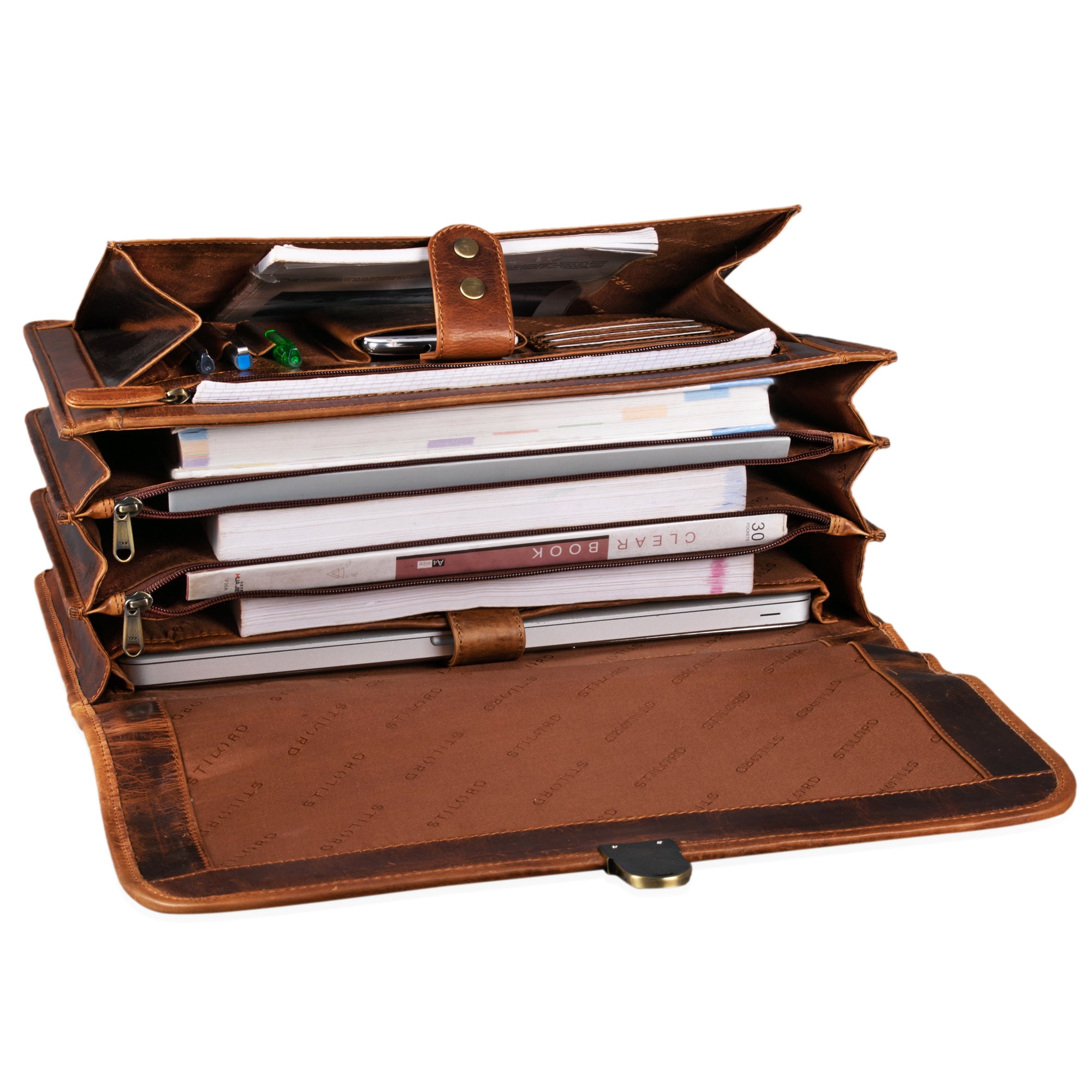 Businesstasche Ledertasche Vintage groß