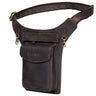 "Frankie" Skórzana Saszetka Vintage Na Pas I Pierś Crossbody Styl