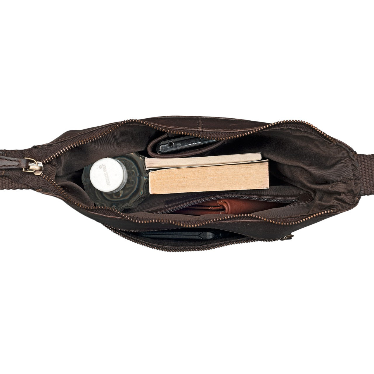 Herrenhandtasche braun