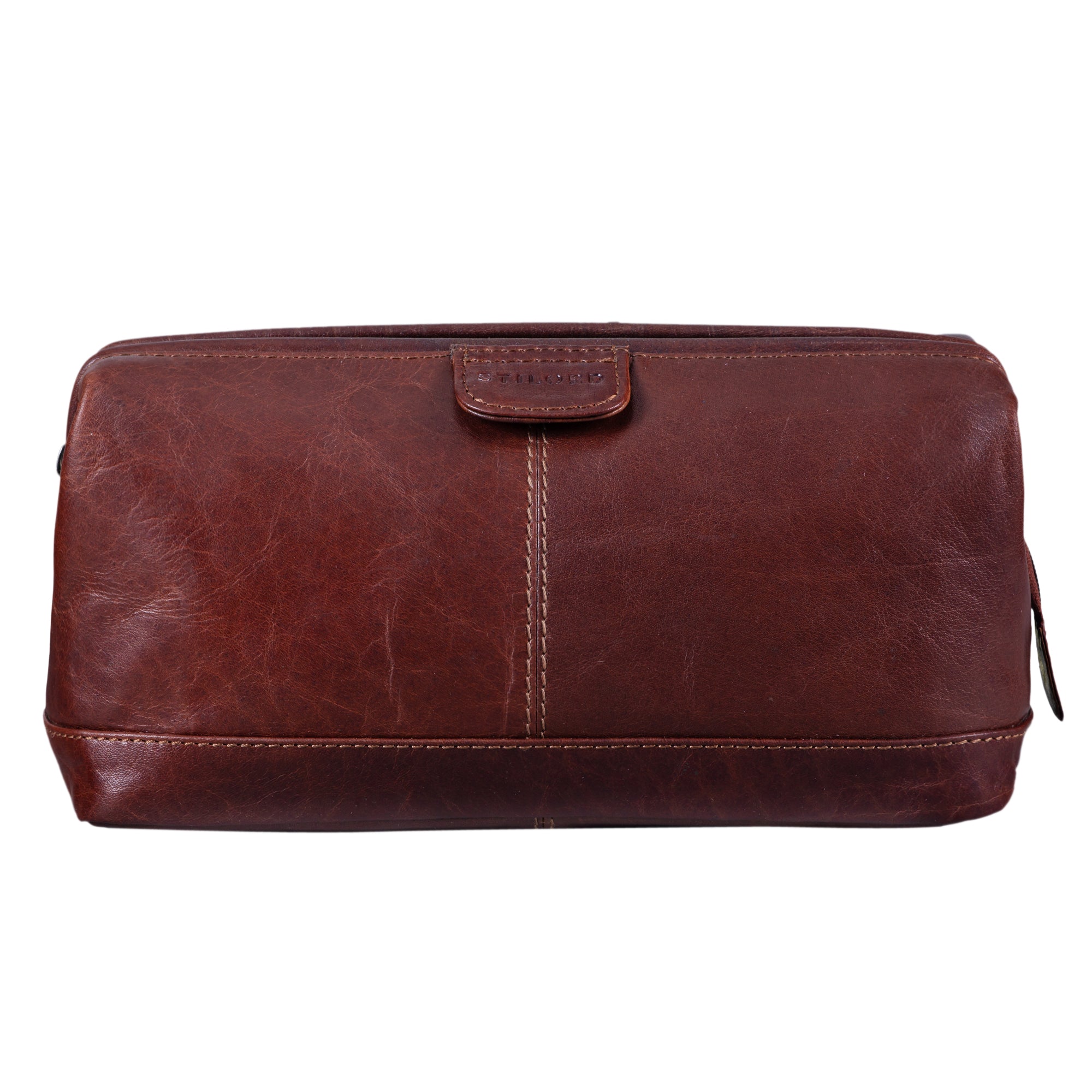 Vintage Kulturbeutel Leder Männer