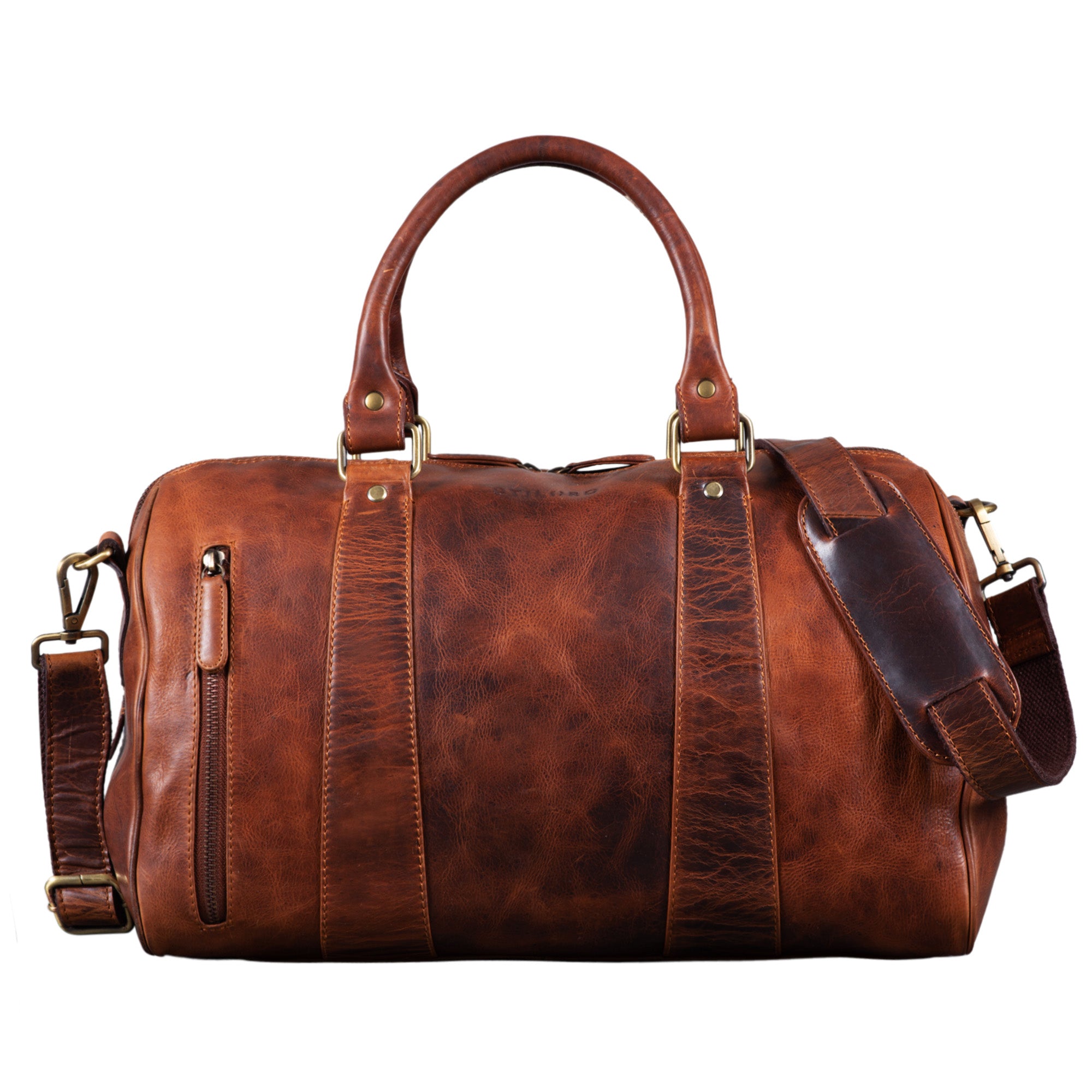 Leder Reisetasche braun 