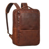 Brauner Rucksack Damen Leder