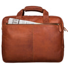 Lehrertasche Leder groß mit Laptopfach