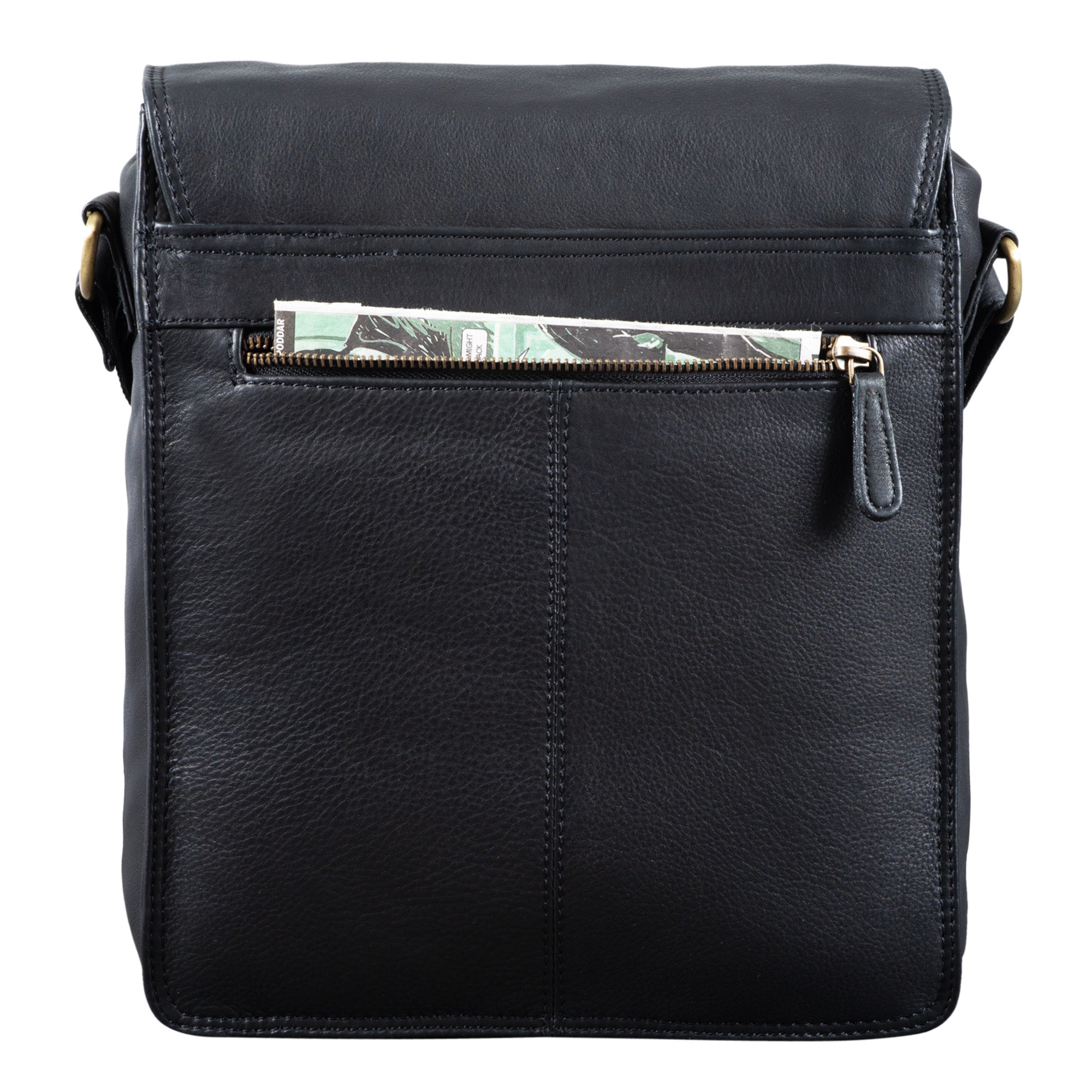 MacBooktasche Leder schwarz