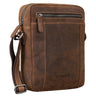 "Fox" Męska Torba Skórzana Vintage Messenger Mała i Elegancka