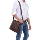 Messenger Bag Leder Herren