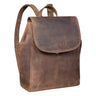 "Hazel" Plecak Damski Elegancki Skórzany Daypack Mały Vintage