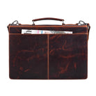 ledertasche herren business braun