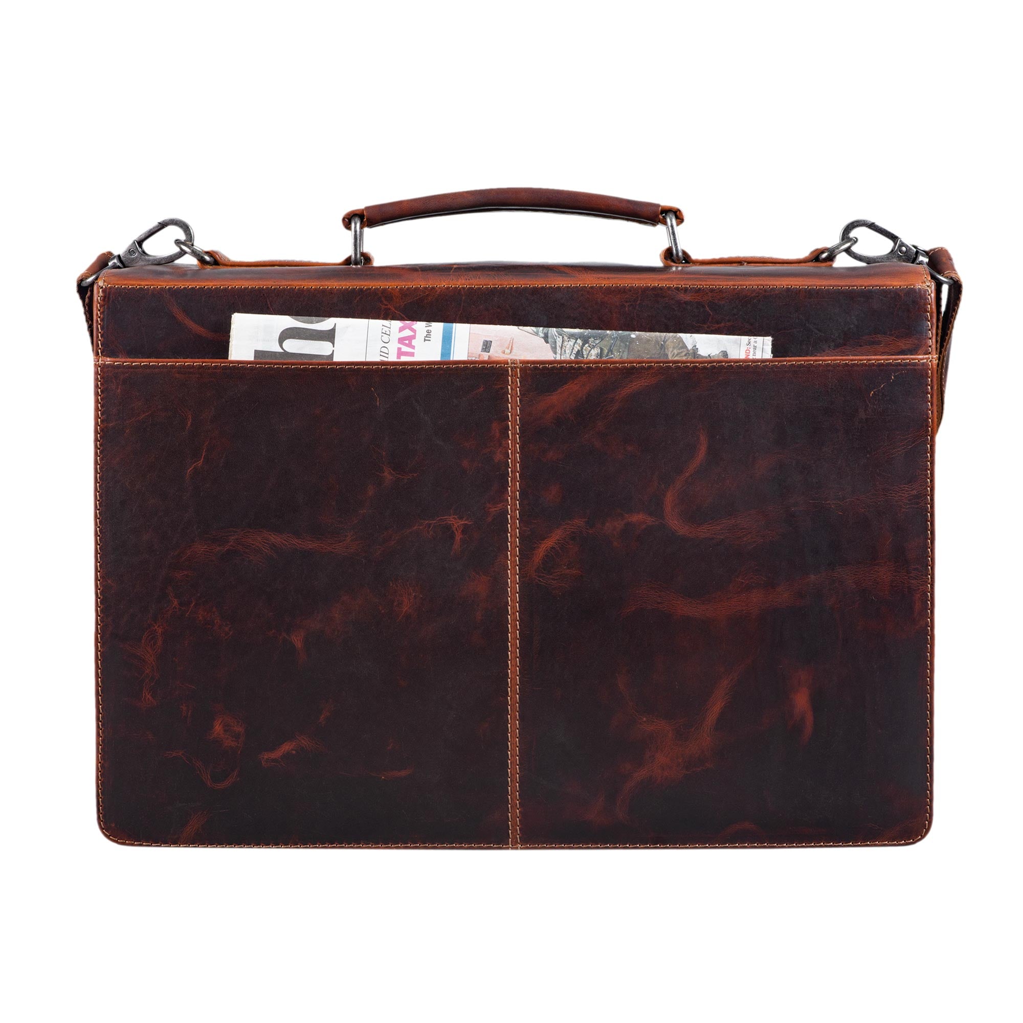 ledertasche herren business braun