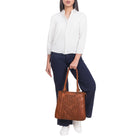 echtleder beuteltasche damen