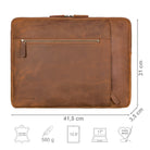 braunes Laptop Sleeve für 17 Zoll Laptop
