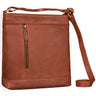 "Moni" Stylowa Torba Crossbody Damska ze Skóry średniej Wielkości na tablet 11"