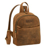 "Kiana" 2-w-1 Mały Plecak Crossbody Skórzany Damski Vintage