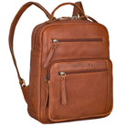 Eleganter Damenrucksack hellbraun