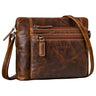 Frauen Handtasche Leder braun