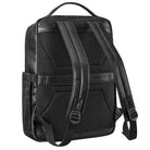 Leder Businessrucksack Herren schwarz