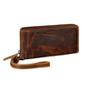 "Poppy" 3-w-1 Portfel Skórzany z Miejscem na Telefon Kobiet Torebka Clutch