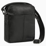 echt ledertasche herren klein schwarz