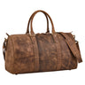 leder overnight bag braun herren