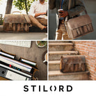 Business Arbeitstasche Leder Vintage