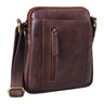 "Emerson" Mała Męska Torba Skórzana na Ramię Crossbody Torba