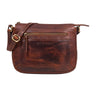 "Philine" Mała Torebka Crossbody Damska ze Skóry Naturalnej Vintage