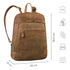 kleiner Leder Rucksack für Damen