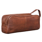 Reisetasche klein Leder braun